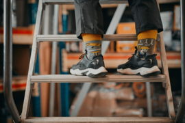 Mismatched sokken - doehetzelver - DIY - klusser mismatch sokken- 2 verschillende sokken - maat 40/43