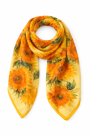 Sjaal - Zonnebloemen - Vincent Van Gogh