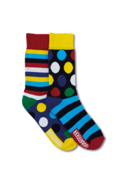 Oddsocks - Gekke Mismatched sokken - 1 paar sport sokken - Stan Sunny Gyms - maat 39-46