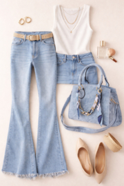 Handtas - Schoudertas - Blauw