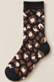 Alpaca sokken dames panterprint – maat 35-38 en 39-42