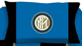 Inter Milan voetbal dekbedovertrek - eenpersoons met 1 kussensloop