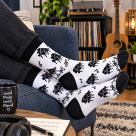 Sokisahtel sokken – Piano & Muziek – maat 40-45