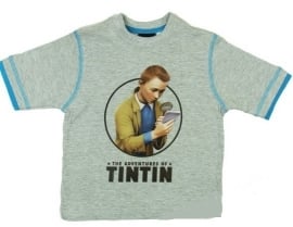 TinTin (Kuifje) T-shirt grijs