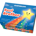 Cadeaudoosje met 5 paar sokken - 2 t/m 4 jaar - Best Brother