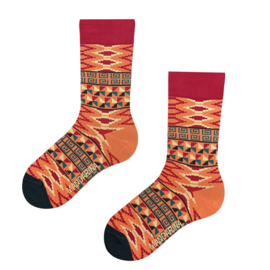 Sokken Afrikaanse print – kleurrijke sokken