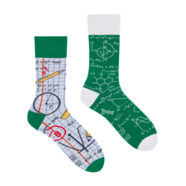 Mismatched sokken - Back 2 School - 2 verschillende sokken - maat 40/43