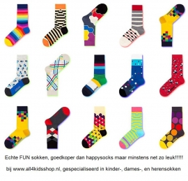Assorti Ballonet verrassingsset van 3 paar sokken in maat naar keuze