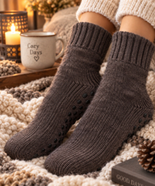 Alpaca thermo damessokken met antislip