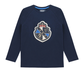 Vinrose longsleeve Noah donkerblauw maat 134/140