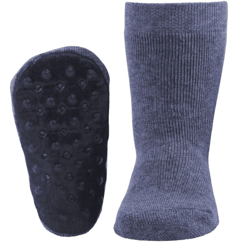 Ewers STOPPI anti slip sokken Jeansblauw maat 23-24