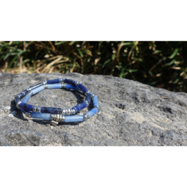 Fortuna Beads dames armband lichtblauw Italia Aventurijn