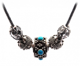 Bali turquoise maximum | Prachtige hanger aan Pandora ketting