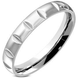 Ring Edelstaal - Ringmaat 19