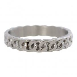 Chain ring iXXXi Jewelry zilver - Maat 19 Let op vulring!