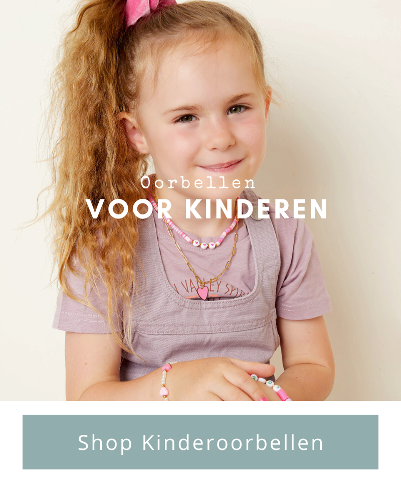 Koop kinderoorbellen voordelig bij idhuna Jewels