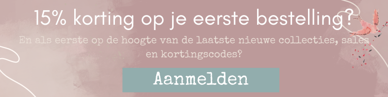 Aanmelden nieuwbrief met kortingscode