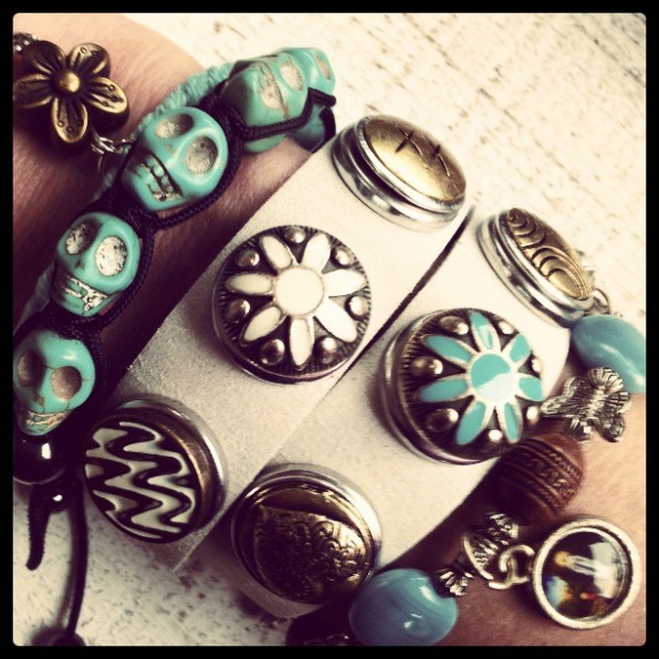 Lente armbanden combinatie