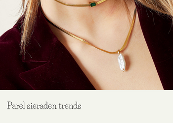 Parel sieraden Trends