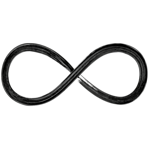 Infinity teken sieraden symbool