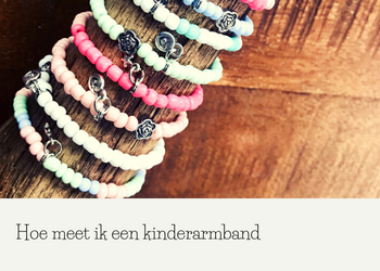 Maat bepalen kinderarmband