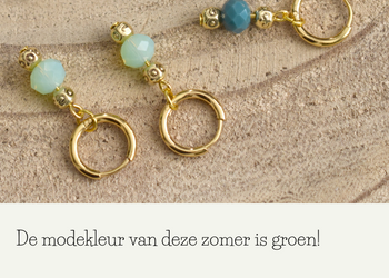 De modekleur van deze zomer is groen!