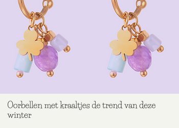 Oorbellen met kraaltjes de trend van deze winter!