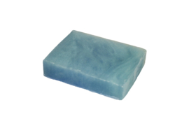 Glycerinezeep - Blauw-Goud pastel  - parelmoer - 100 gram - GLY157 - KH0948