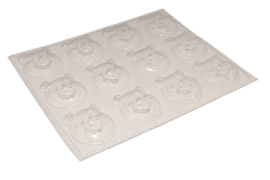  - SALE - Soap mold - Bolke bear - 12 units - ZMP006