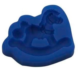 - SALE - First Impressions - Mold - Baby - Large Rocking Horse - B212