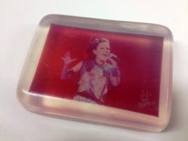 Transparent soap with Logo / Photo - TZL01