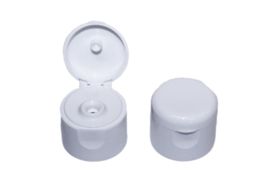 hinged cap - white - small - 20 mm - FKD05