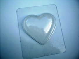 Bath Bomb mold - heart - large - BMP04