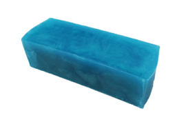 Glycerinezeep - Turquoise - 1,2 kg - GLY252 - parelmoer