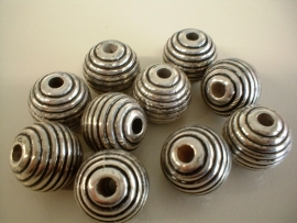 bead - metallic round type 30 - 20 mm - 10 units  - KEB018