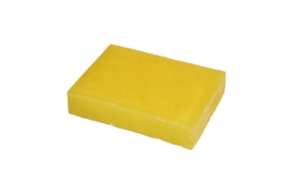 - SALE - Glycerin soap - Bright yellow - pearlescent - 100 grams - GLY136