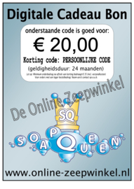 Digitale Cadeau Bon - € 20,-