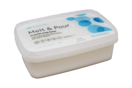Glycerin soap - melt & pour soap base - 100% natural - white - Shea butter soap - Crystal SH - GGB11