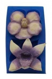 - SALE - First Impressions - Mold - Flowers - Orchid Set 2 - FL303