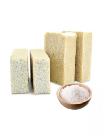 SQ-Natural - Olive Oil Soap - Donkey Milk (Dead Sea Salt) - SQN07