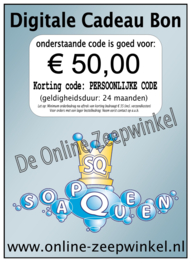 Digitale Cadeau Bon - € 50,-