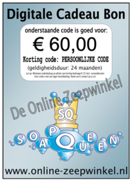 Digitale Cadeau Bon - € 60,-