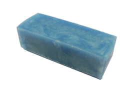 Glycerinezeep - Blauw-Goud pastel - 1,2 kg - GLY257 - parelmoer