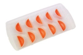 rubber / plastic mold  - orange slices - ZMR035