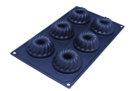 silicone soap mold - turban - 6 units - ZMR020