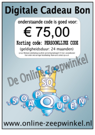 Digitale Cadeau Bon - € 75,-