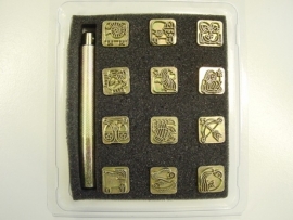 Soap stamp set - zodiac  - small - ZES009