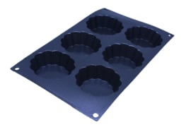 silicone soap mold - pastry - 6 units - ZMR021