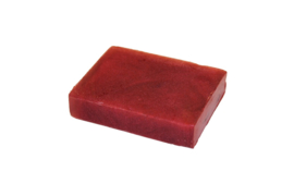 - SALE - Glycerin soap - Wine Red - 100 grams - GLY165 - pearlescent