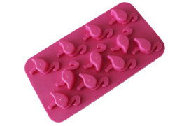 rubber mold - flamingos - ZMR052